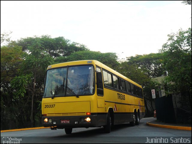 Viação Itapemirim 20337 na cidade de São Paulo, São Paulo, Brasil, por Juninho Santos. ID da foto: 1387382.