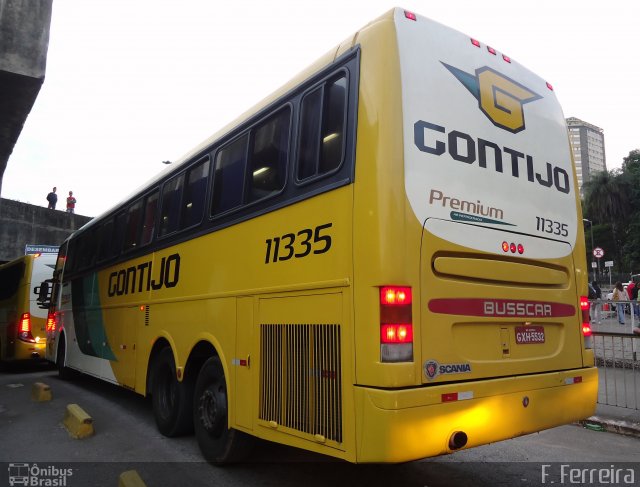 Empresa Gontijo de Transportes 11335 na cidade de Belo Horizonte, Minas Gerais, Brasil, por Fabri Ferreira. Número da foto: #1387086.