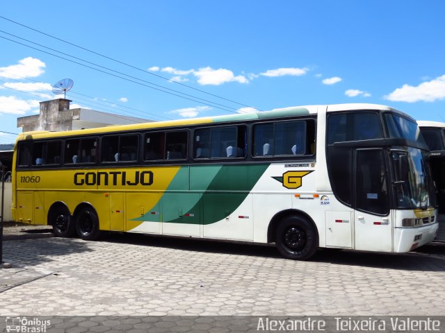 Empresa Gontijo de Transportes 11060 na cidade de João Monlevade, Minas Gerais, Brasil, por Alexandre  Teixeira Valente. Número da foto: #1387828.