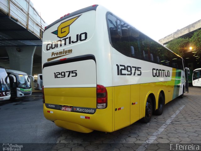 Empresa Gontijo de Transportes 12975 na cidade de Belo Horizonte, Minas Gerais, Brasil, por Fabri Ferreira. ID da foto: 1389455.