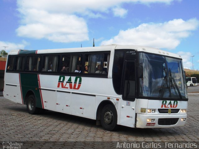 Rad Turismo 6083 na cidade de João Monlevade, Minas Gerais, Brasil, por Antonio Carlos Fernandes. ID da foto: 1388815.