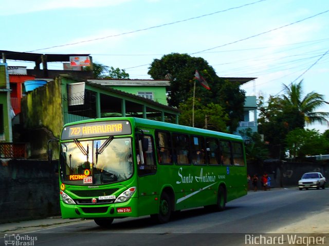 Transportes Santo Antônio RJ 161.042 na cidade de Duque de Caxias, Rio de Janeiro, Brasil, por Richard Wagner. ID da foto: 1390528.