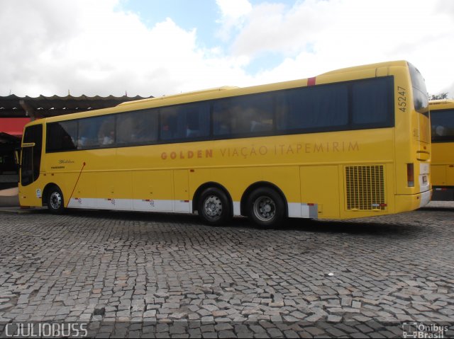 Viação Itapemirim 45247 na cidade de Casimiro de Abreu, Rio de Janeiro, Brasil, por Carlos Julio. Número da foto: #1392318.
