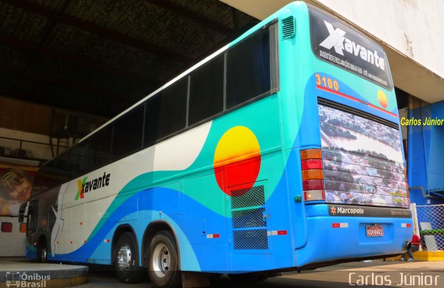 Viação Xavante 3100 na cidade de Goiânia, Goiás, Brasil, por Carlos Júnior. Número da foto: #1392083.