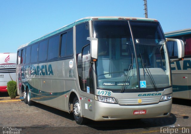 Viação Garcia 6978 na cidade de Londrina, Paraná, Brasil, por Felipe  Dn. ID da foto: 1392299.