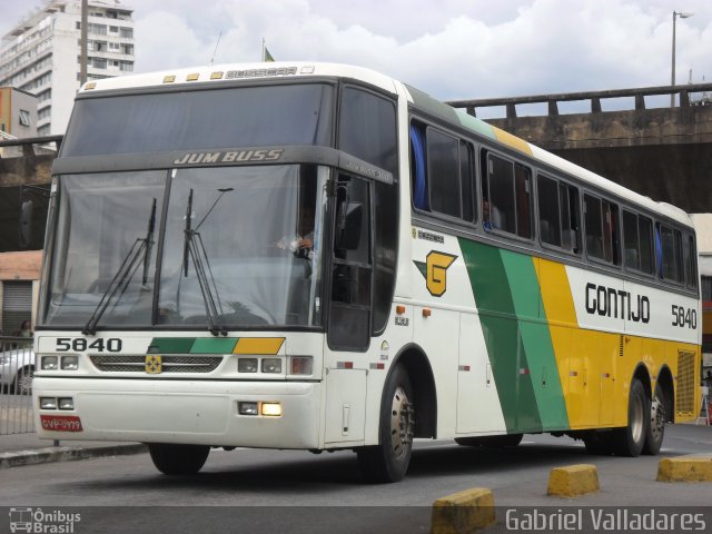 Empresa Gontijo de Transportes 5840 na cidade de Belo Horizonte, Minas Gerais, Brasil, por Gabriel Valladares. Número da foto: #1392073.