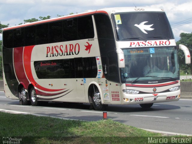 Pássaro Prata Transportadora Turística 9725 na cidade de Caçapava, São Paulo, Brasil, por Marcio  Bruxel. ID da foto: 1392151.