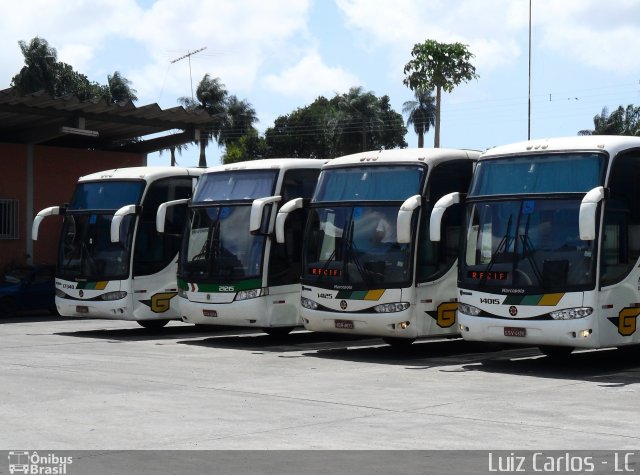 Empresa Gontijo de Transportes Garagem na cidade de Recife, Pernambuco, Brasil, por Luiz Carlos de Santana. ID da foto: 1392039.