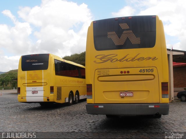 Viação Itapemirim 45105 na cidade de Casimiro de Abreu, Rio de Janeiro, Brasil, por Carlos Julio. Número da foto: #1392325.