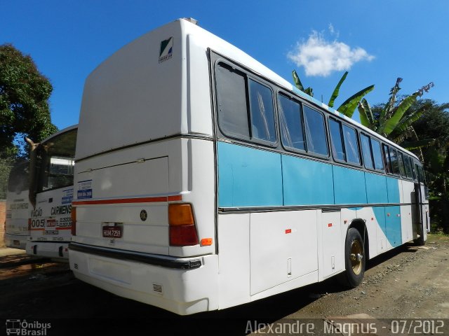 Viação Carmense 016 na cidade de Carmo, Rio de Janeiro, Brasil, por Alexandre  Magnus. Número da foto: #1392719.