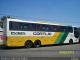 Empresa Gontijo de Transportes 15385 na cidade de Patrocínio, Minas Gerais, Brasil, por Andrea Yule Carvalho. Número da foto: #1393118.