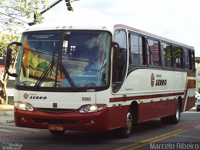 Viação Serro 1080 na cidade de Lagoa Santa, Minas Gerais, Brasil, por Marcelo Ribeiro. Número da foto: #1394833.