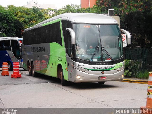 Transbrasiliana Transportes e Turismo 51025 na cidade de São Paulo, São Paulo, Brasil, por Leonardo Fidelli. Número da foto: #1396311.