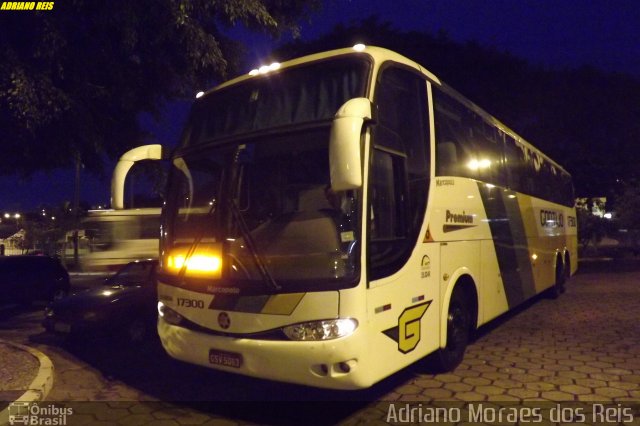 Empresa Gontijo de Transportes 17300 na cidade de Bauru, São Paulo, Brasil, por Adriano Moraes dos Reis. Número da foto: #1396027.