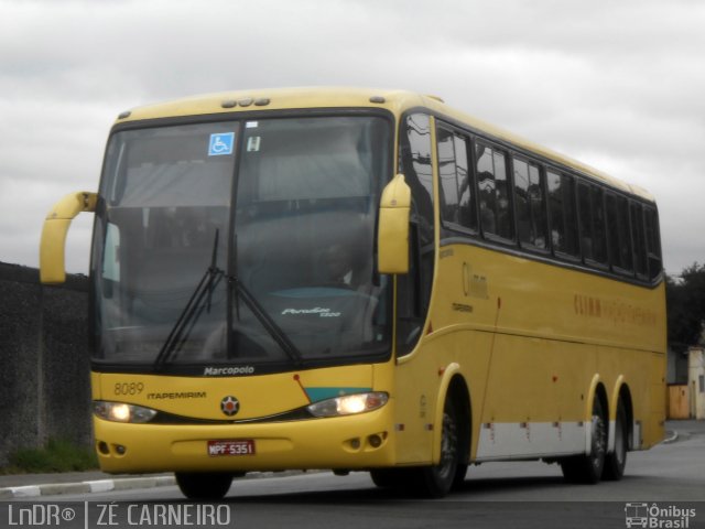 Viação Itapemirim 8089 na cidade de São Paulo, São Paulo, Brasil, por Leandro Carneiro. Número da foto: #1443085.