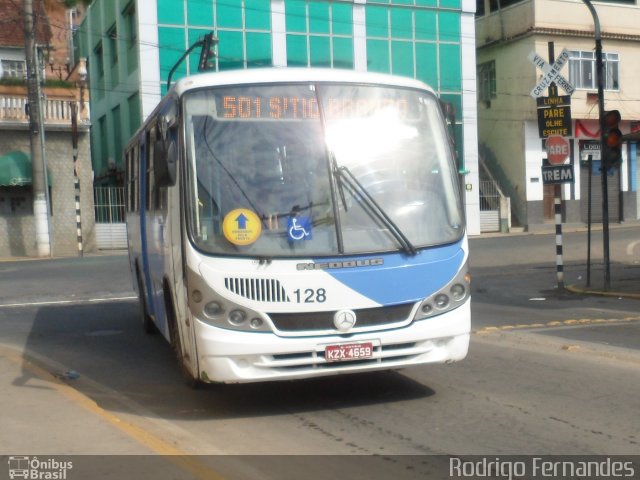 Transportes Além Paraíba 128 na cidade de Além Paraíba, Minas Gerais, Brasil, por Rodrigo Fernades. Número da foto: #1461280.