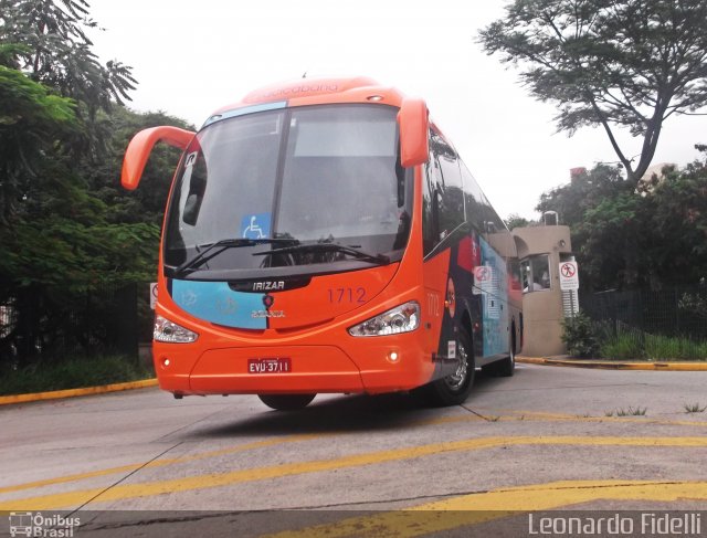 Viação Piracicabana 1712 na cidade de São Paulo, São Paulo, Brasil, por Leonardo Fidelli. Número da foto: #1461315.