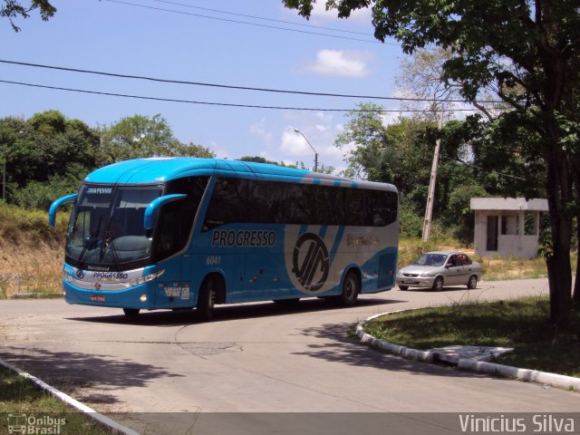 Auto Viação Progresso 6041 na cidade de Recife, Pernambuco, Brasil, por Vinicius Silva. Número da foto: #1460057.