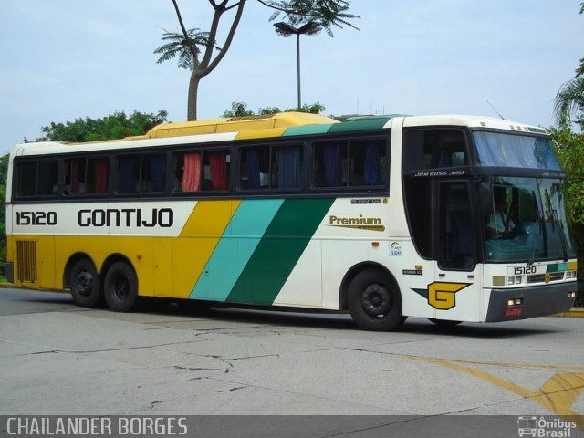 Empresa Gontijo de Transportes 15120 na cidade de São Paulo, São Paulo, Brasil, por C.   Borges. ID da foto: 1460910.