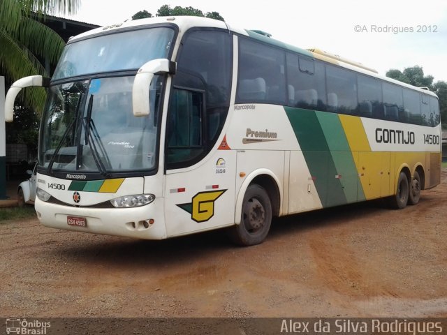 Empresa Gontijo de Transportes 14500 na cidade de Porto Velho, Rondônia, Brasil, por Alex da Silva Rodrigues. Número da foto: #1460819.