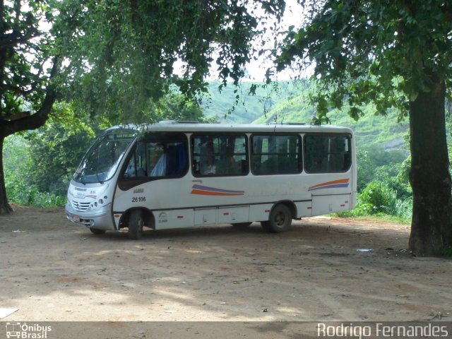 Auto Viação Natividade 26106 na cidade de Além Paraíba, Minas Gerais, Brasil, por Rodrigo Fernades. Número da foto: #1460072.