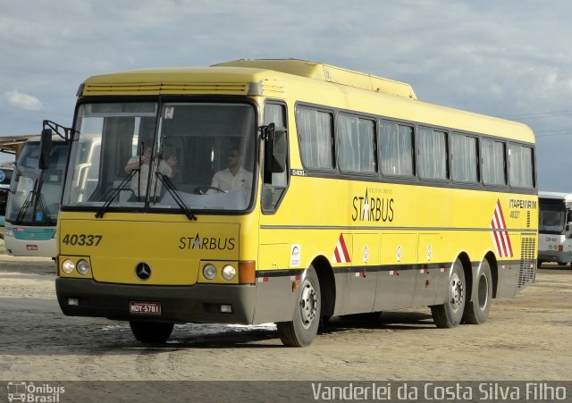 Viação Itapemirim 40337 na cidade de Vitória da Conquista, Bahia, Brasil, por Vanderlei da Costa Silva Filho. ID da foto: 1461016.