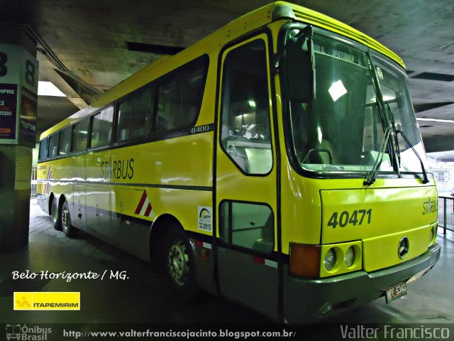 Viação Itapemirim 40471 na cidade de Belo Horizonte, Minas Gerais, Brasil, por Valter Francisco. Número da foto: #1462299.