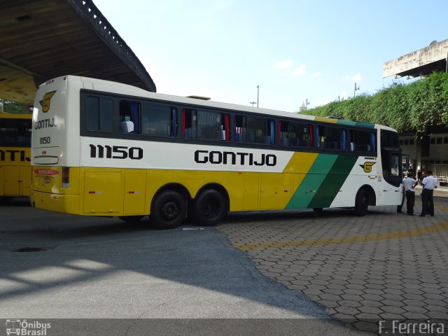 Empresa Gontijo de Transportes 11150 na cidade de Belo Horizonte, Minas Gerais, Brasil, por Fabri Ferreira. Número da foto: #1462572.