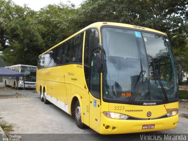Viação Itapemirim 5523 na cidade de São José dos Campos, São Paulo, Brasil, por Vinicius Miranda. Número da foto: #1462176.