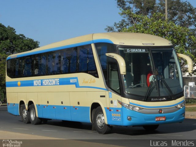 Viação Novo Horizonte 1022311 na cidade de Montes Claros, Minas Gerais, Brasil, por Lucas  Mendes. Número da foto: #1462768.