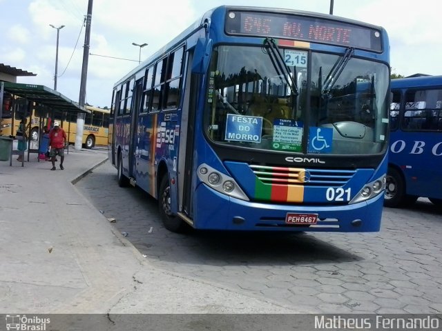 Transportadora Globo 021 na cidade de Recife, Pernambuco, Brasil, por Matheus Fernando. Número da foto: #1463211.