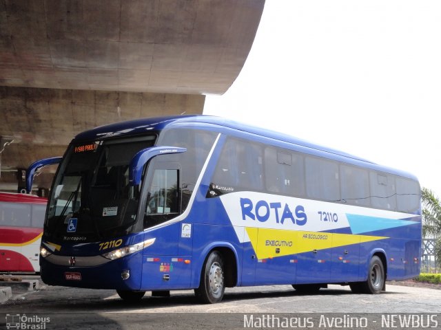 RodeRotas - Rotas de Viação do Triângulo 72110 na cidade de Uberlândia, Minas Gerais, Brasil, por Matthaeus Johnnattan Avelino. ID da foto: 1462915.