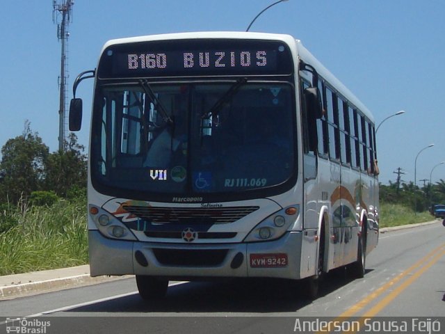 Auto Viação Salineira RJ 111.069 na cidade de Armação dos Búzios, Rio de Janeiro, Brasil, por Anderson Sousa Feijó. ID da foto: 1464409.