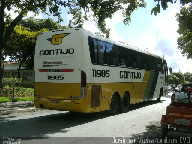 Empresa Gontijo de Transportes 11985 na cidade de Curvelo, Minas Gerais, Brasil, por Josimar Vieira. Número da foto: #1466412.