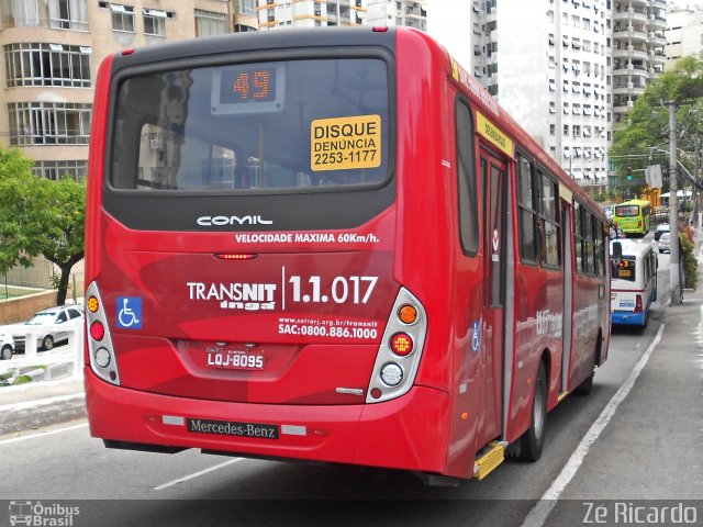 Auto Lotação Ingá 1.1.017 na cidade de Niterói, Rio de Janeiro, Brasil, por Zé Ricardo Reis. Número da foto: #1465938.