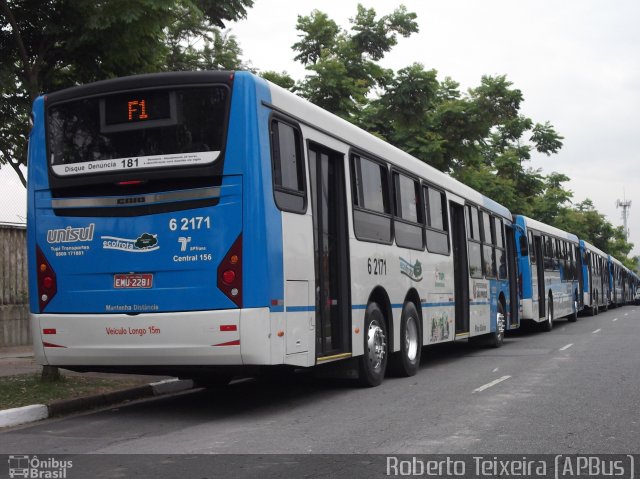 TUPI - Transportes Urbanos Piratininga 6 2171 na cidade de São Paulo, São Paulo, Brasil, por Roberto Teixeira. Número da foto: #1466329.
