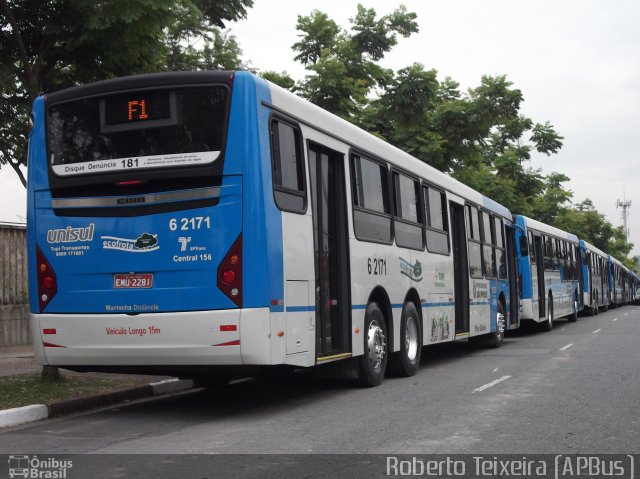 TUPI - Transportes Urbanos Piratininga 6 2171 na cidade de São Paulo, São Paulo, Brasil, por Roberto Teixeira. ID da foto: 1466329.