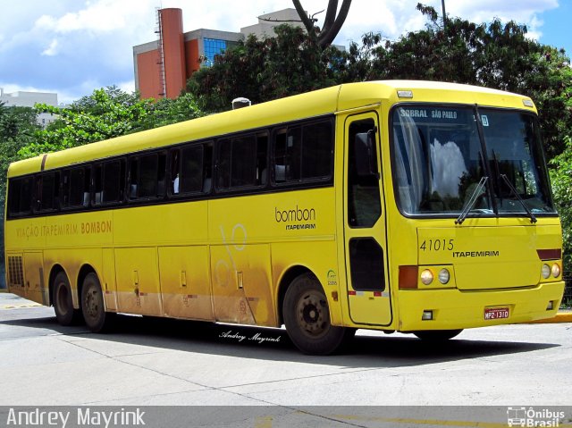 Viação Itapemirim 41015 na cidade de São Paulo, São Paulo, Brasil, por Andrey Gustavo. ID da foto: 1466298.