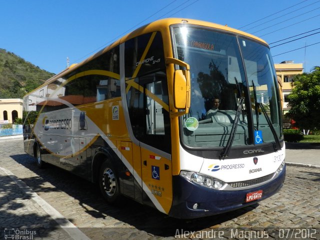 Viação Progresso 31307 na cidade de Sapucaia, Rio de Janeiro, Brasil, por Alexandre  Magnus. Número da foto: #1466234.