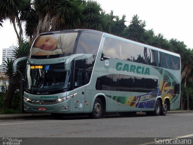 Viação Garcia 7087 na cidade de Curitiba, Paraná, Brasil, por Elias  Junior. ID da foto: 1465602.