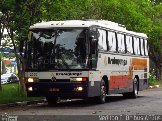 Auto Viação Urubupungá 2020 na cidade de São Paulo, São Paulo, Brasil, por Nerilton F.  ônibus. ID da foto: 1466628.