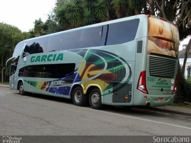Viação Garcia 7087 na cidade de Curitiba, Paraná, Brasil, por Elias  Junior. Número da foto: #1465606.