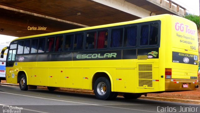 Ônibus Particulares 1040 na cidade de Goiânia, Goiás, Brasil, por Carlos Júnior. ID da foto: 1466630.