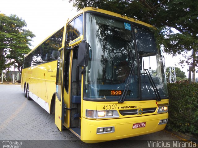 Viação Itapemirim 45307 na cidade de São José dos Campos, São Paulo, Brasil, por Vinicius Miranda. Número da foto: #1467871.