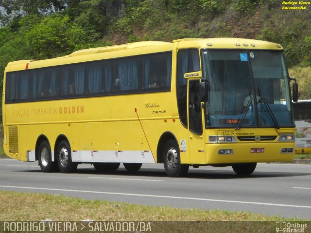 Viação Itapemirim 45339 na cidade de Salvador, Bahia, Brasil, por Rodrigo Vieira. Número da foto: #1467488.