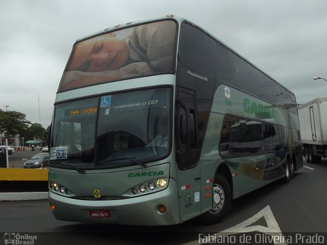 Viação Garcia 7010 na cidade de Londrina, Paraná, Brasil, por Fabiano de Oliveira Prado. ID da foto: 1467867.