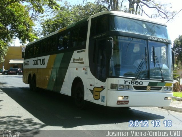 Empresa Gontijo de Transportes 15680 na cidade de Curvelo, Minas Gerais, Brasil, por Josimar Vieira. ID da foto: 1468323.