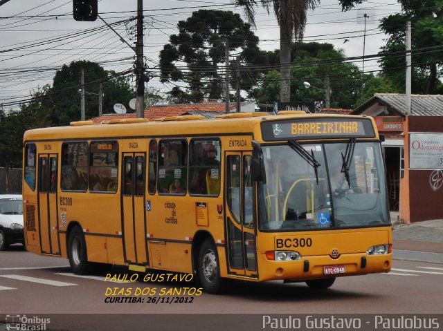 Transporte Coletivo Glória BC300 na cidade de Curitiba, Paraná, Brasil, por Paulo Gustavo. Número da foto: #1467396.