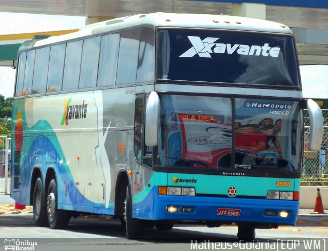 Viação Xavante 2900 na cidade de Goiânia, Goiás, Brasil, por Vicente Pinto Moreira. Número da foto: #1467904.