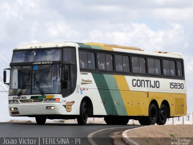 Empresa Gontijo de Transportes 15830 na cidade de Teresina, Piauí, Brasil, por João Victor. Número da foto: #1468643.